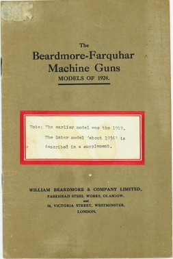 Beardmore-Farquhar manual