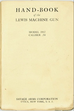 Handbook of the Lewis Machine Gun