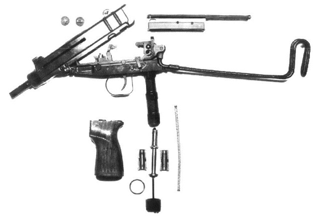 Skorpion exploded view
