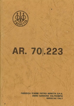Beretta AR70 manual