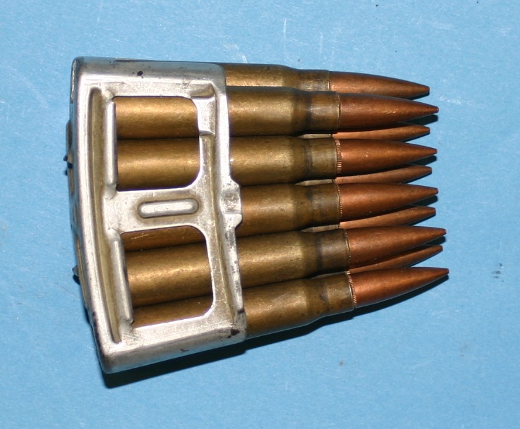 Pedersen rifle clip