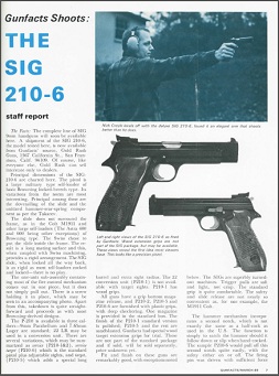 Gun Facts Shoots the Sig P210