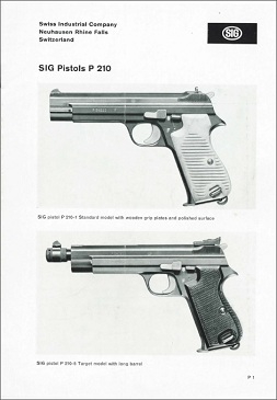 P210 User's manual by Sig