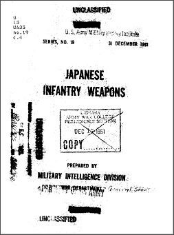 Japanese Infantry Weapons (English, 1943)