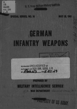 German Infantry Weapons of World War 2 (English, 1943)