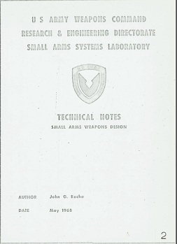 Technical Notes on Small Arms Design (English,1968)