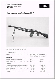 SIG KE-7 Sales Brochure (English)