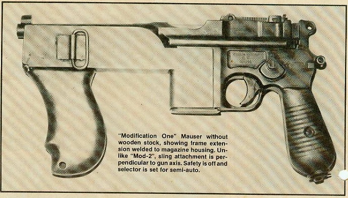 First variant of Brazilian PASAM machine pistol