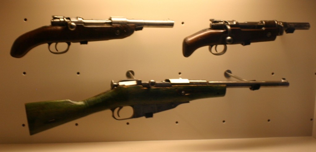 Cut down "Obrez" rifles - Mosin and Mauser
