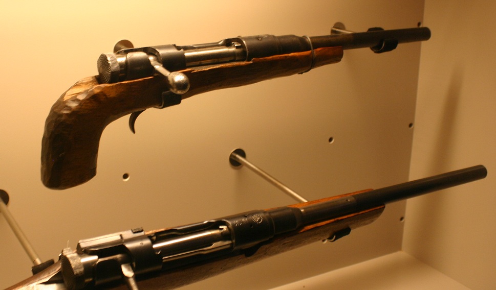 Two more Obrez made from Type 38 Arisaka rifles