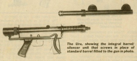 Uru silencer with integral sights