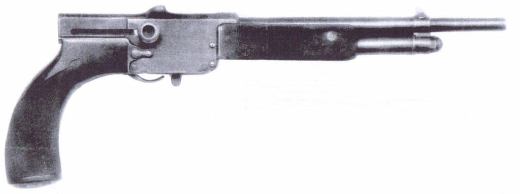 Clair self-loading pistol, 1893