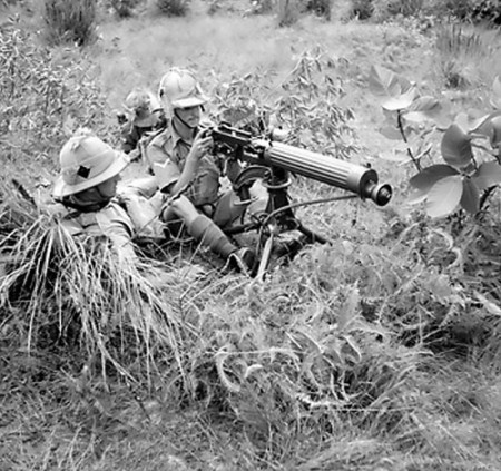 Vickers in Malaya 1941