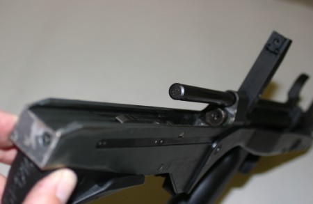 FAMAS F1 receiver stripped