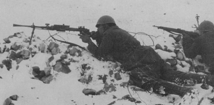 Breda M30 on the Russian front