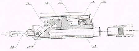 Hotchkiss M1922 bolt and carrier