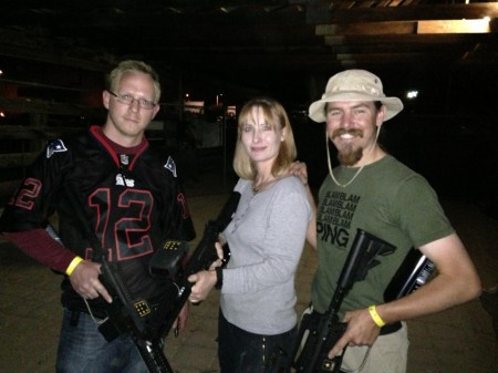 With friends at Apocalypse: A Zombie Kill Event