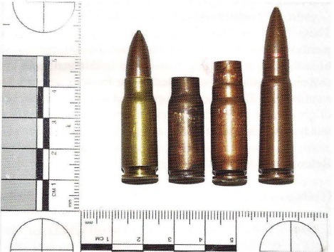 Fired cases form a Pakistani 44-bore AK.
