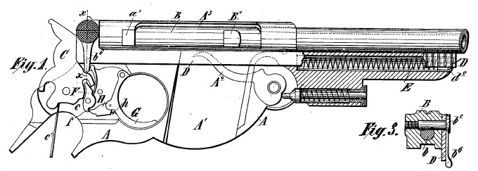 Bergmann 1894 patent drawing