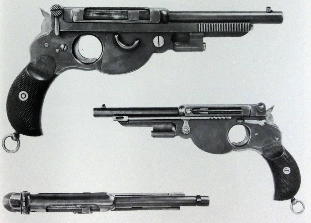 Bergmann No.1 1894 made for Swiss trials in 7.5mm