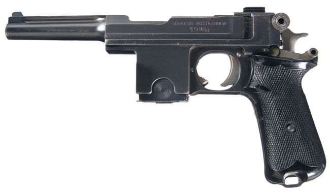Danish-made Bergmann M1910/21 with Trolit grips