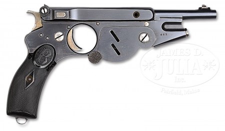 Bergmann No.2 pistol, s/n 661