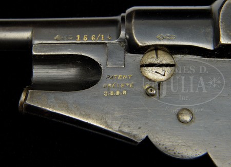 Bergmann No.4 pistol in 8x22mm Bergmann