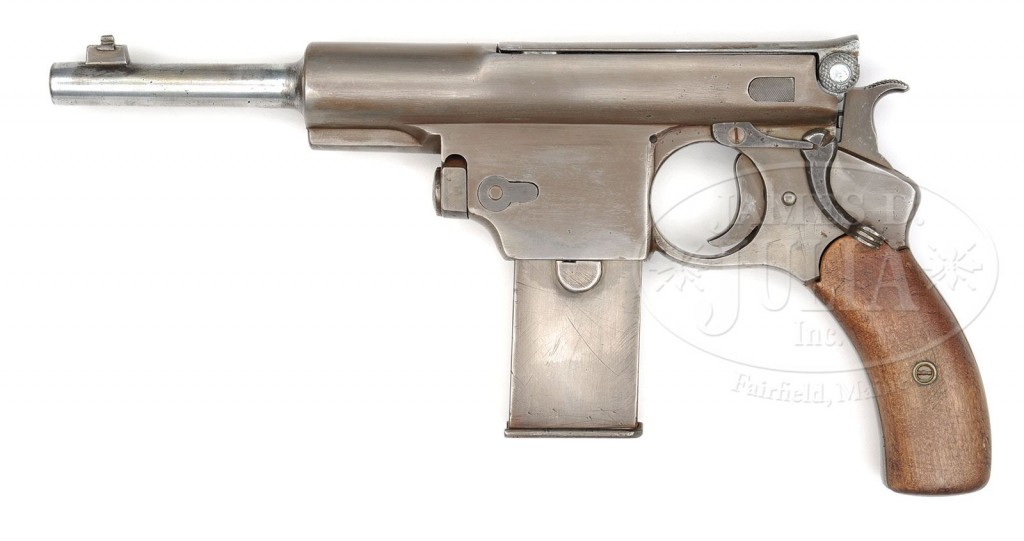 Prototype Bergmann No.5 pistol