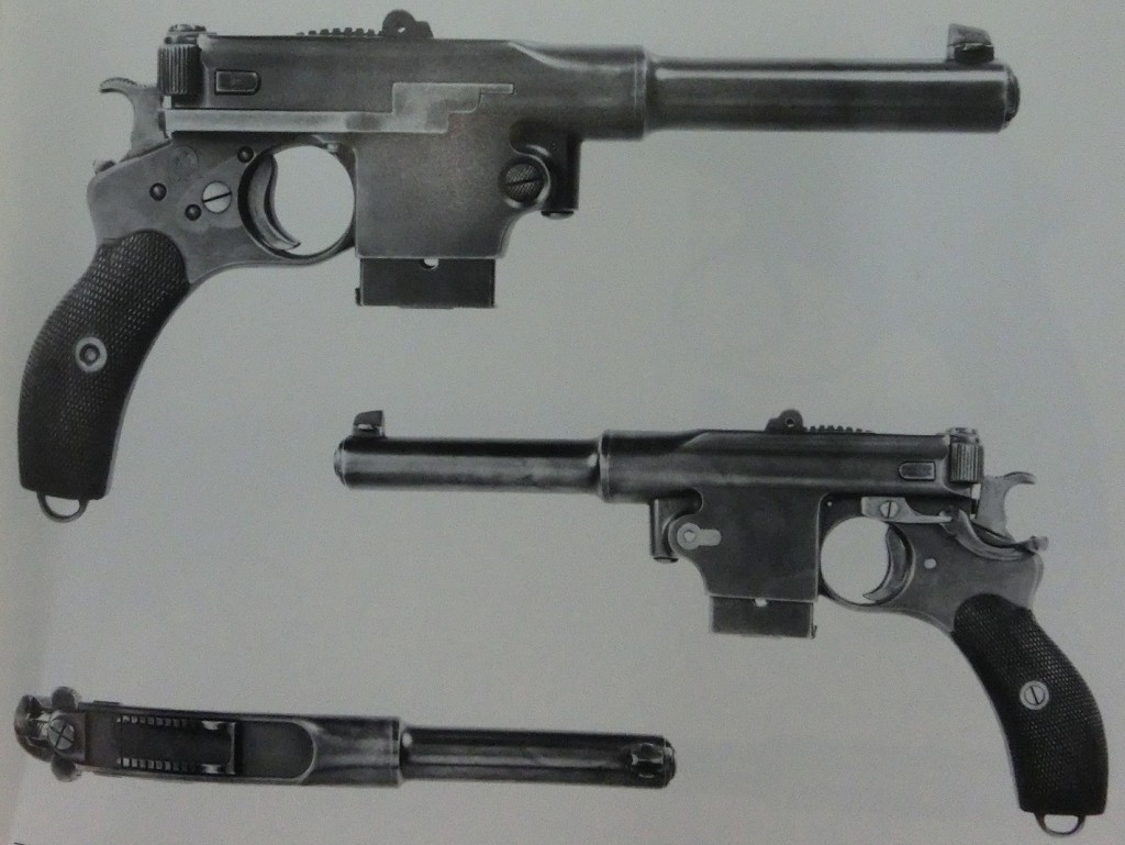 Swiss trial Bergmann 1897 pistol