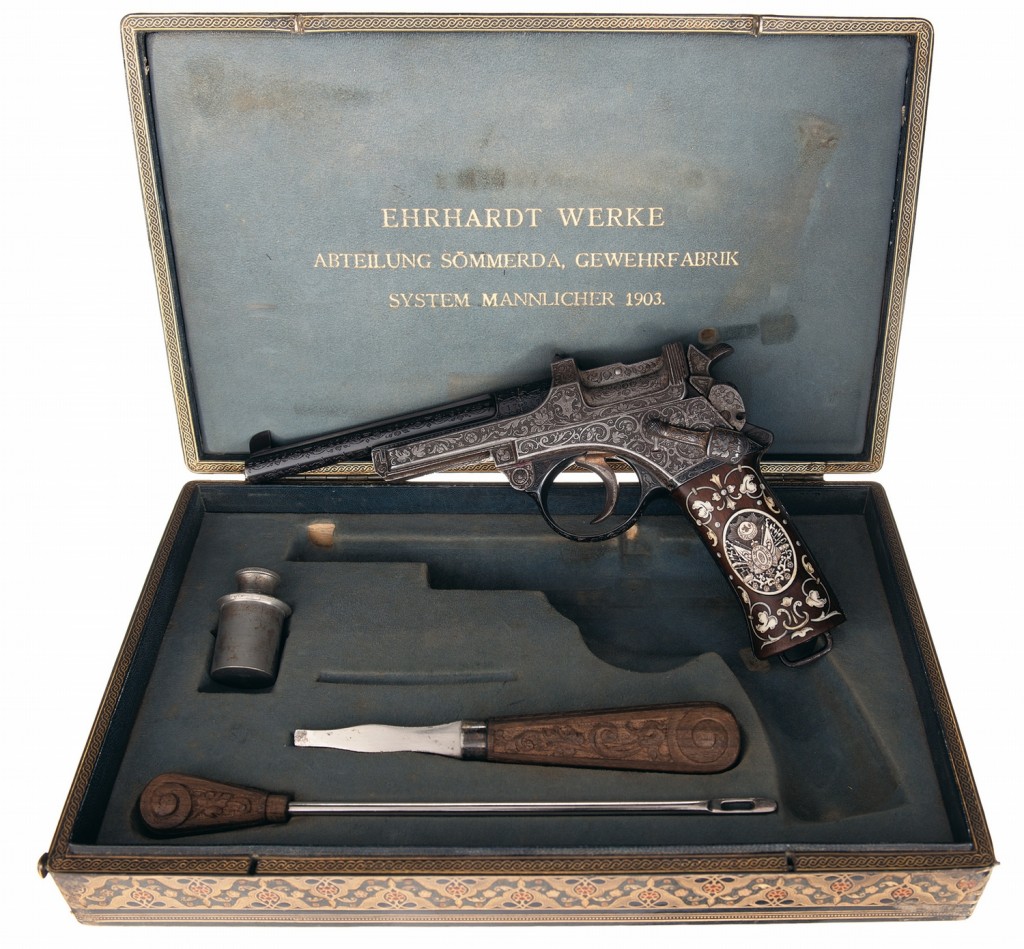M1900 Mannlicher pistol for the Sultan of Turkey