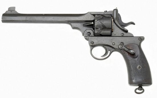 Webley Fosbery automatic revolver