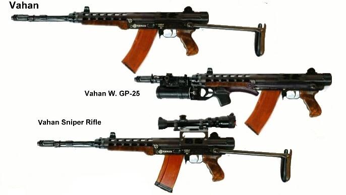Vahan rifle variations