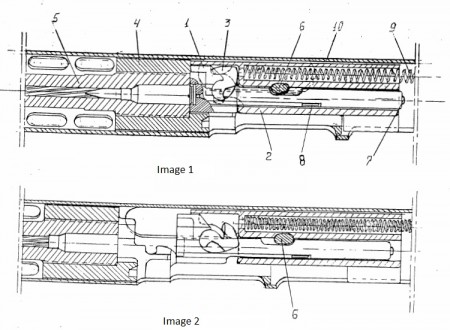 Vahan rifle bolt patent drawing