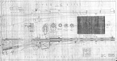 Dyer multi-caliber rifle blueprints