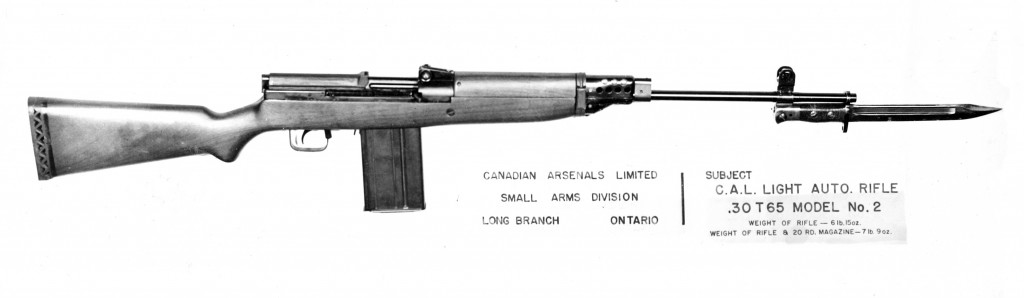 Lightened version of the EX-2, using short-action magazine (probably T65 chambering). Source: MilArt photo archives (click to enlarge)