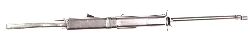 Horn rifle, top view
