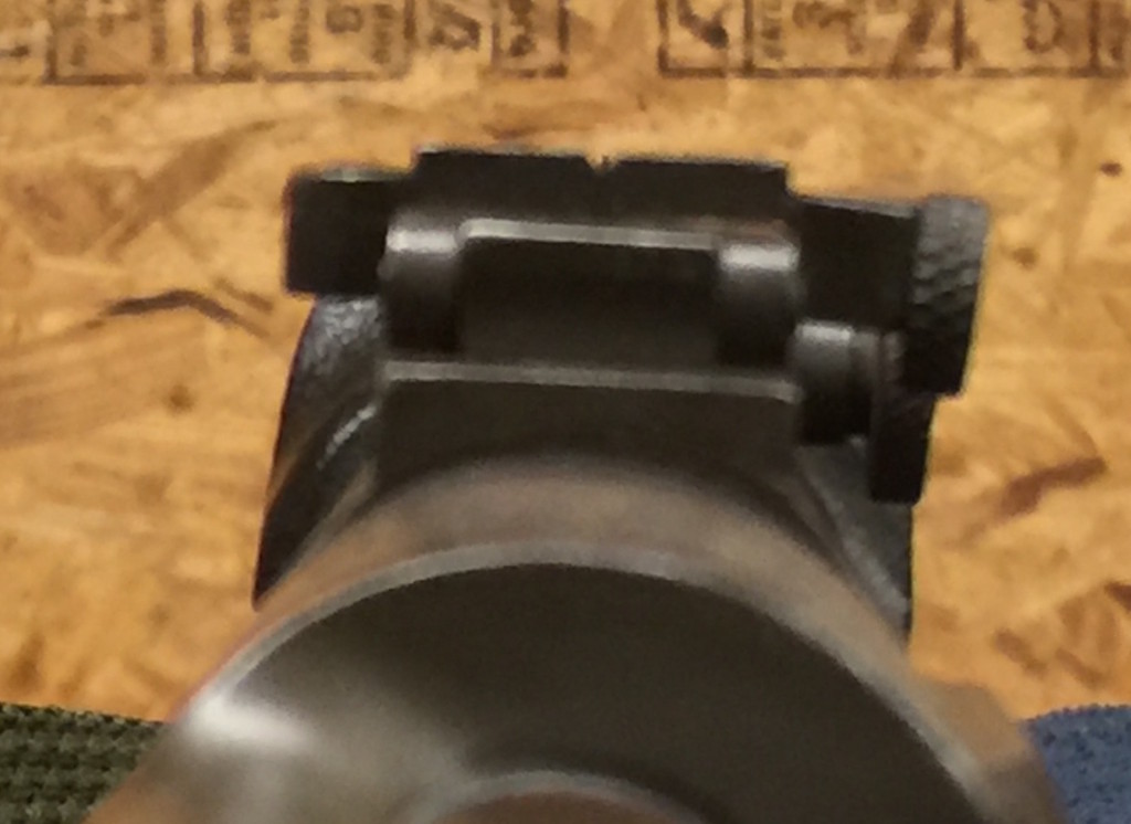 1903 Springfield sight picture