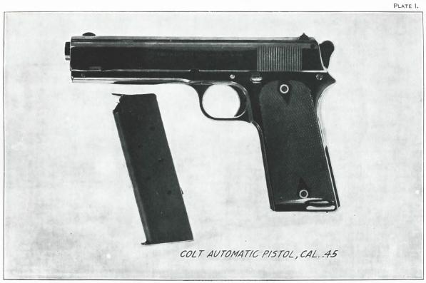 1907 Colt Trials pistol