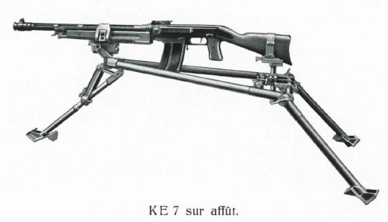 KE-7 light machine gun