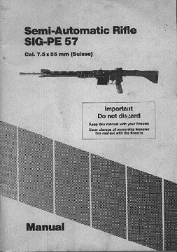 SIG PE57 manual