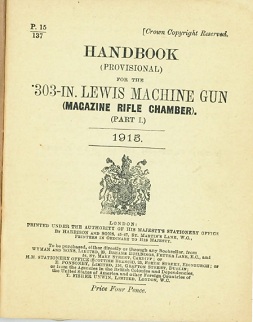 Handbook for the .303 Lewis Machine Gun