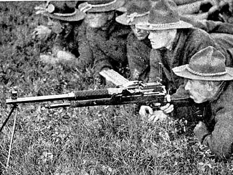 M1909 Benet-Mercie in training M1909 Benet-Mercie in training