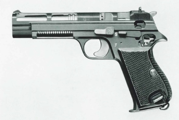 Sig P210 cutaway Sig P210 cutaway