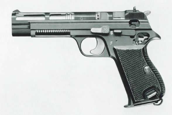 Sig P210 cutaway