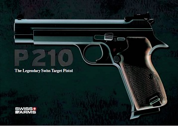 Sales brochure for the new Sig P210-8 (2003)