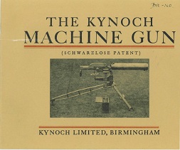 Kynoch Machine Gun sales brochure, 1907