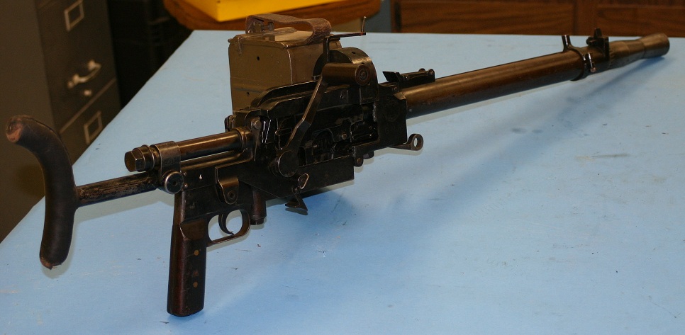 Madsen belt-fed tank gun