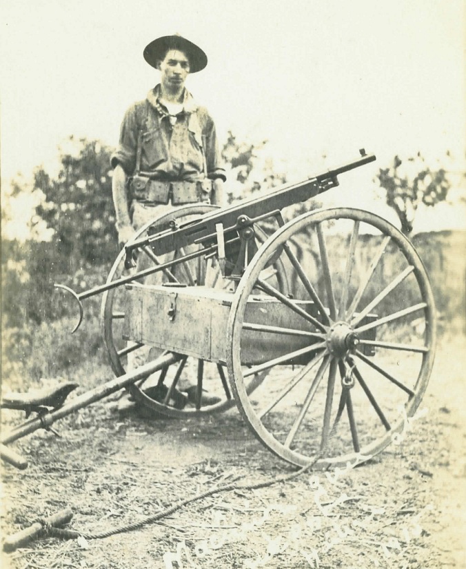 Vintage Saturday: Colt 1895 on a Cart