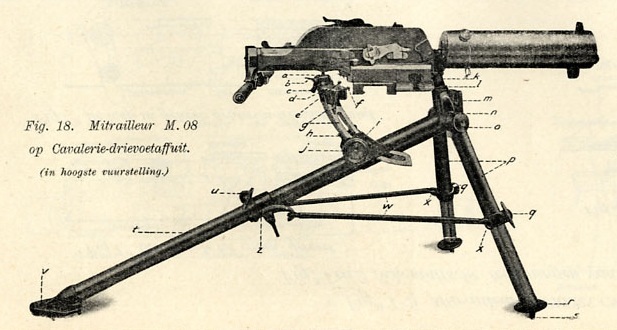 Schwarzlose M1908 Cavalry gun