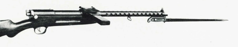 Bergmann MP32 (long 320mm barrel with bayonet) Bergmann MP32 (long 320mm barrel with bayonet)